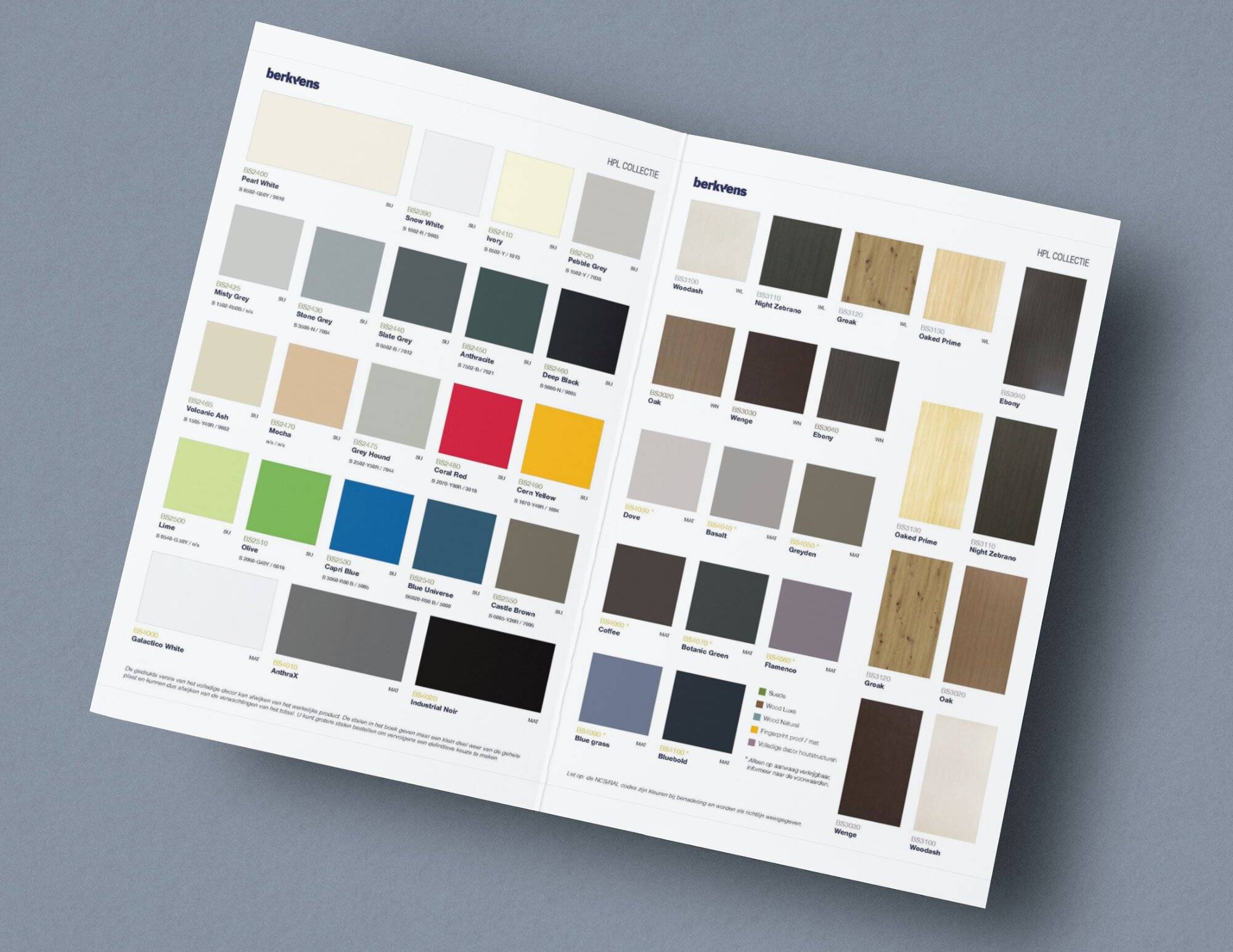 Couleurs HPL Berkvens